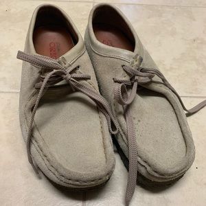 Clark’s beige Wallabees